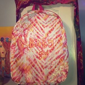 Custom TYE DYE backpack.